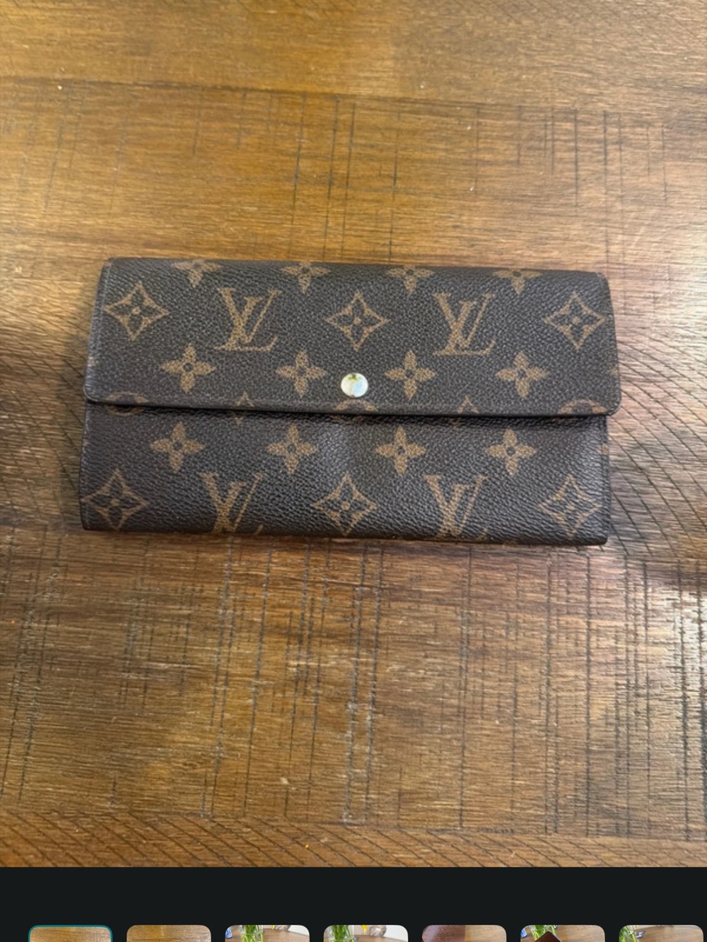 Louis Vuitton Monogram Canvas Wallet
